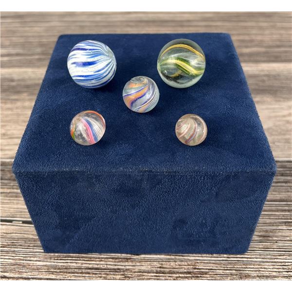 Antique German Onionskin Marbles