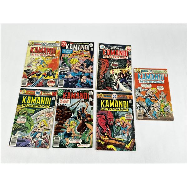 Collection Of Kamandi Comic Books