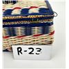 Image 6 : Vintage Wicker Sewing Box