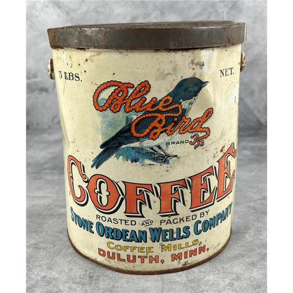 Blue Bird Brand Coffee Tin Duluth Minnesota