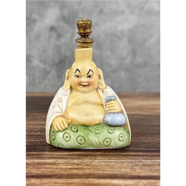 Schafer & Vater Porcelain Buddha Perfume Bottle