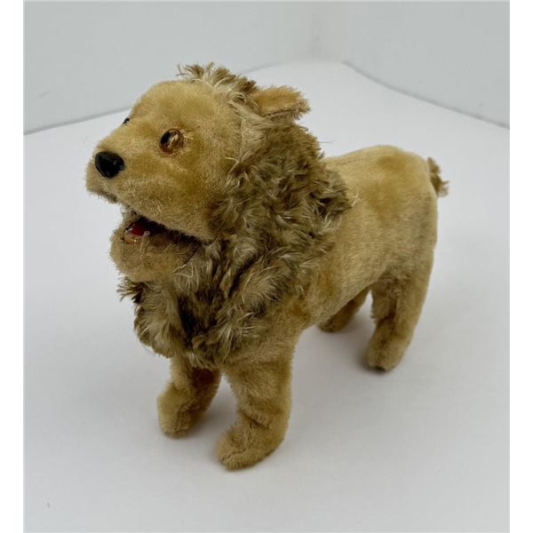 Antique Linemar Toys Mohair Lion Toy