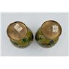 Image 4 : Pair of Chinese Cloisonne Vases