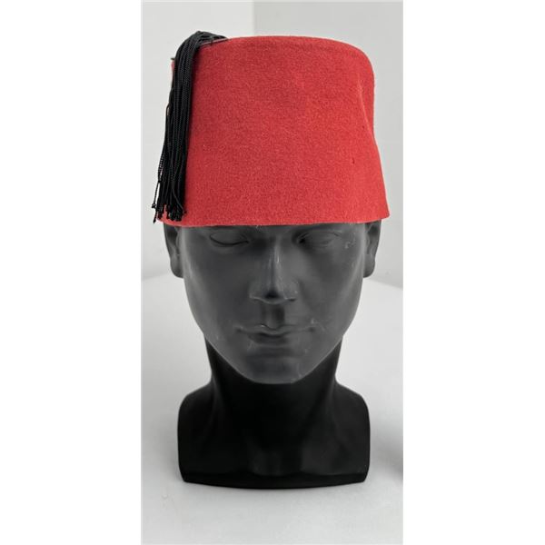 Vintage Felt Fez Hat