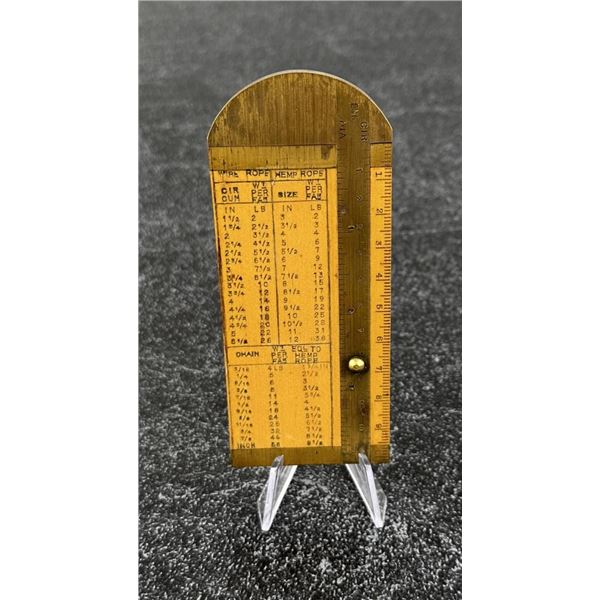 J&D Smallwood Boxwood Caliper Rule