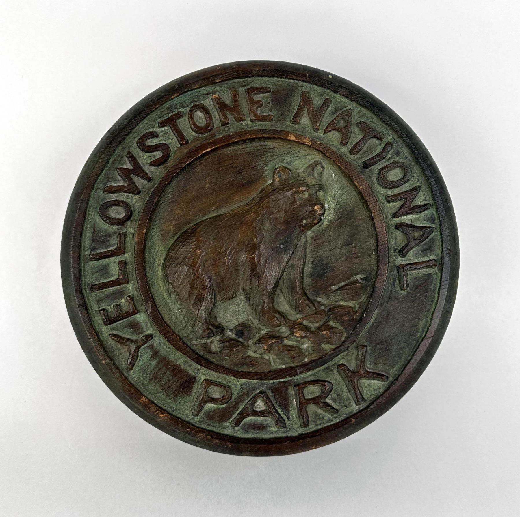 Yellowstone National Park Montana Wood Box