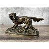 Image 1 : Jules Moigniez Setter with Hare Dog Bronze