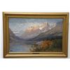 John Fery Glacier Park Montana Oil Painting