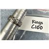Image 2 : Sterling Silver Peter Stone Celtic Knot Ring