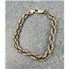 Image 3 : Sterling Silver Rope Chain Bracelet