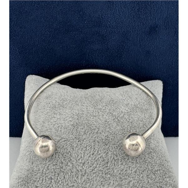 Sterling Silver Ball Bracelet