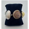 Image 1 : Taxco Mexico Sterling Silver Sea Shell Bracelet