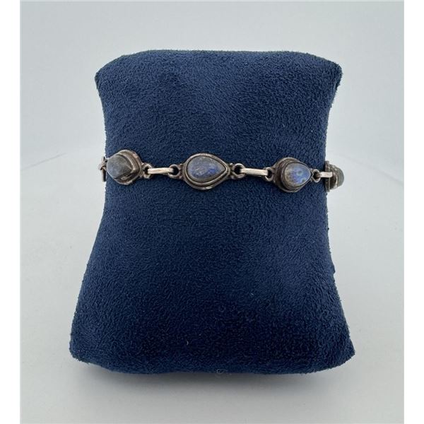 Sterling Silver Labradorite Bracelet