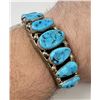 Image 1 : Davina Benally Navajo Sterling Turquoise Bracelet