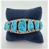 Image 2 : Davina Benally Navajo Sterling Turquoise Bracelet