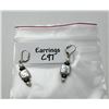 Image 4 : Sterling Silver Pearl Earrings