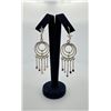 Image 2 : Navajo Sterling Silver Earrings
