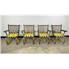 Image 1 : Mid Century Folk Art Hickory Spring Chairs