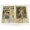 Image 1 : 1963 President Kennedy Assassination Newspapers