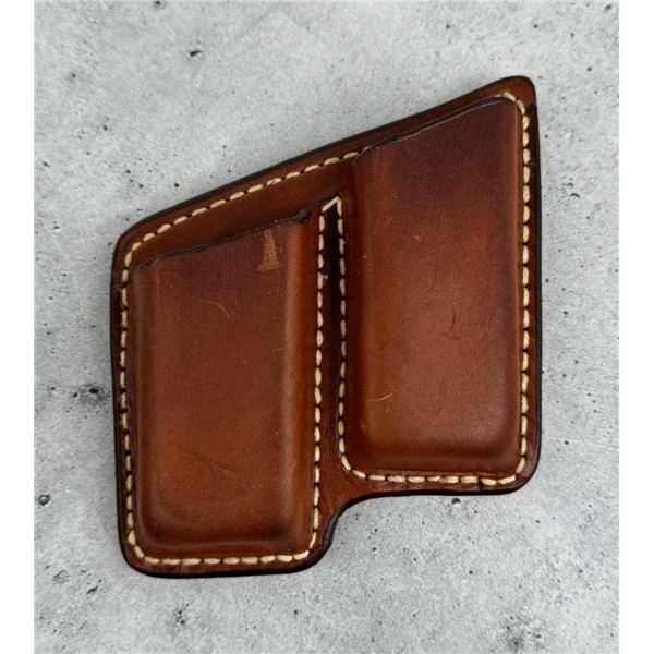 Ted Blocker's Leather Magazine Pouch Tef Lok