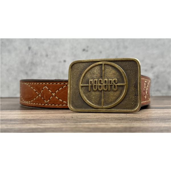 Rogers Custom Holsters Leather Gun Belt