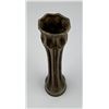 Image 3 : WW2 75mm Fluted Trench Art Shell Vase