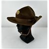 Image 2 : 1944 WW2 Field Service Campaign Hat