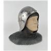 Image 2 : Steel Medieval Helmet and Chain Mail LARP