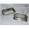 Image 2 : Bin of Silver Plate, Pitcher, Covered Dish, Teapot - small teapot