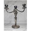 Image 2 : Lot of 2 Silver Plate Candle Holders w/ Candle Holder Toppers, Birks Regency