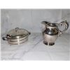 Image 1 : Covered Serving Dish Silver Plate & Silver Plated Water Pitcher, Birks Regency +