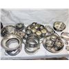 Image 1 : Large Bin of Silver Plate including