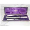 Image 2 : Lot of 2 Carving Sets1 Childs Cutlery in Case - 1 Silver Plate Items