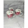 Image 2 : Lot of 7 Various Styles Roy Kirkham English Rose Mugs
