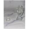 Image 8 : Misc Crystal including 12" Crystal Divided Tea Biscuit Tray