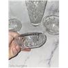 Image 2 : Misc Crystal Lot - Including 7" Cross & Olive Vase