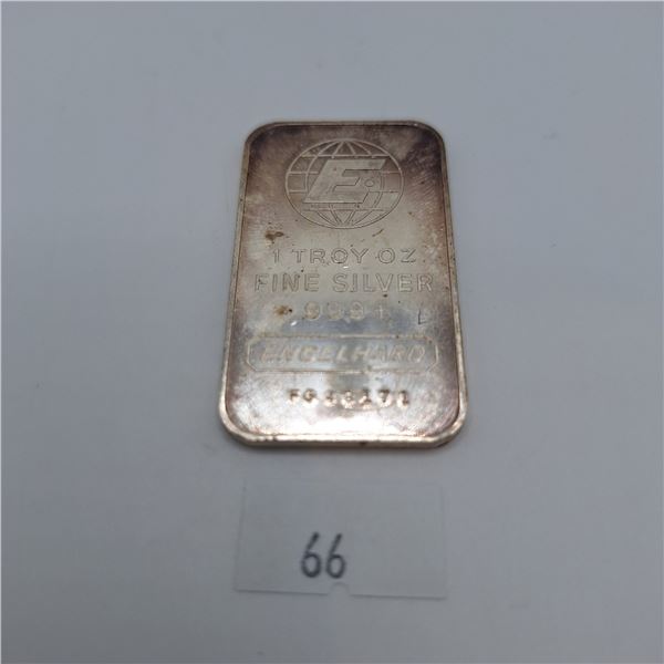 Engelhard One Troy Ounce Silver Bar Beck Auctions Inc engelhard-one-troy-ounce-silver-bar-beck-auctions-inc