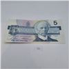 Image 1 : 1986 $5 Canadian Banknote
