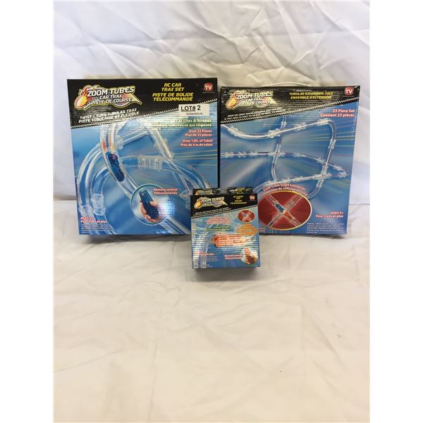 ZOOM TUBES RC CAR TRAX SET