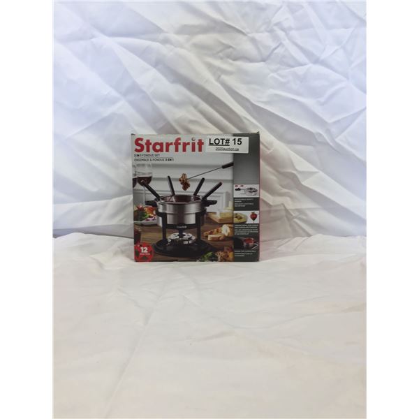 STARFRIT 3IN1 FONDUE SET