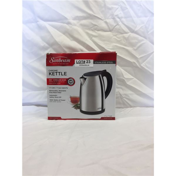 SUNBEAM CHROME KETTLE