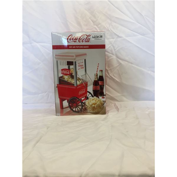 COCA COLA HOT AIR POPCORN MAKER