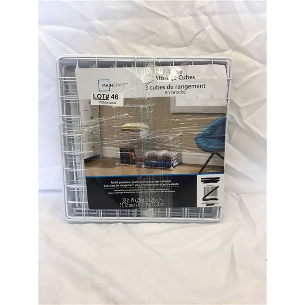 MAINSTAYS STORAGE CUBES