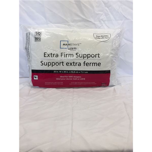 MAINSTAYS EXTRA FIRM SUPPORT PILLOW