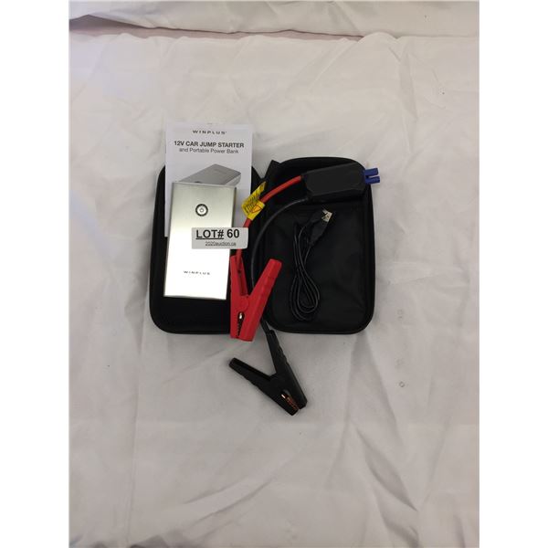 WINPLUS 12V CAR JUMP STARTER AND PORTABLE POWER BANK