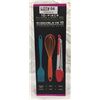 Image 2 : SILICONE UTENSIL COOKING SET