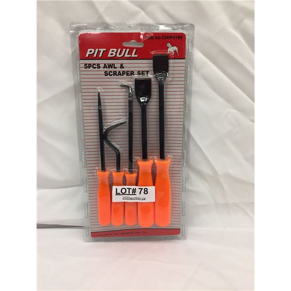 PIT BULL AWL AND SCRAPER SET