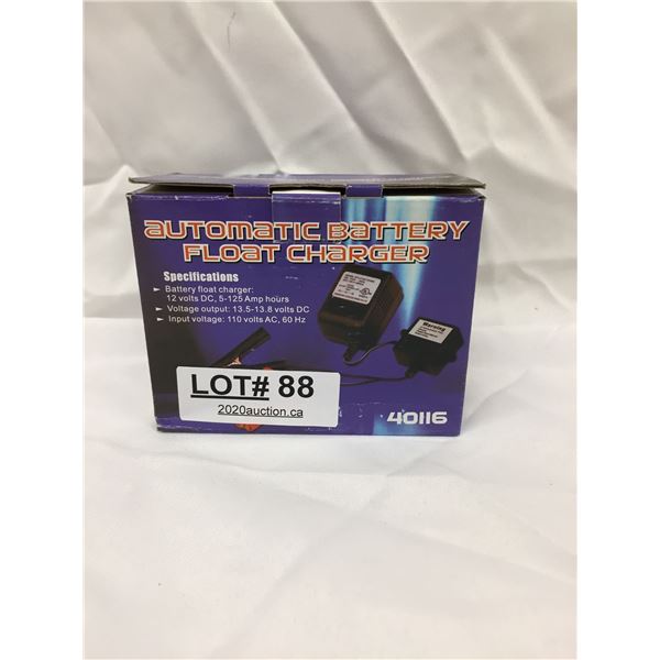 AUTOMATIC BATTERY FLOAT CHARGER