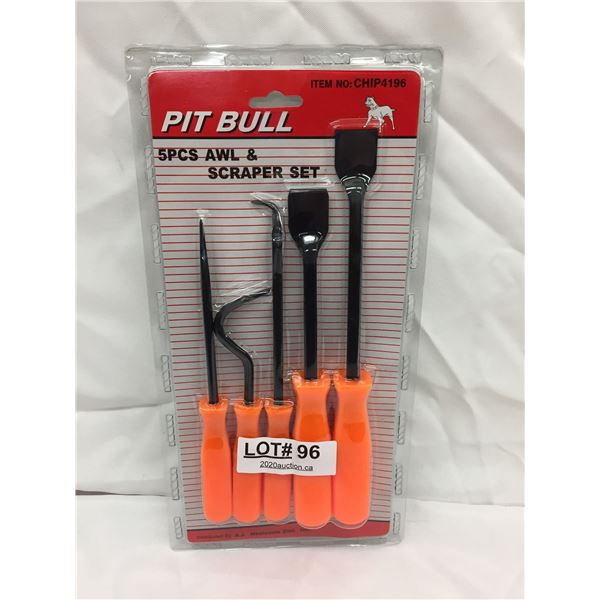 PIT BULL AWL AND SCRAPER SET