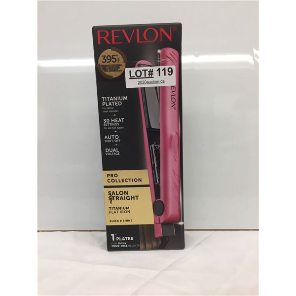 REVLON TITNIUM FLAT IRON